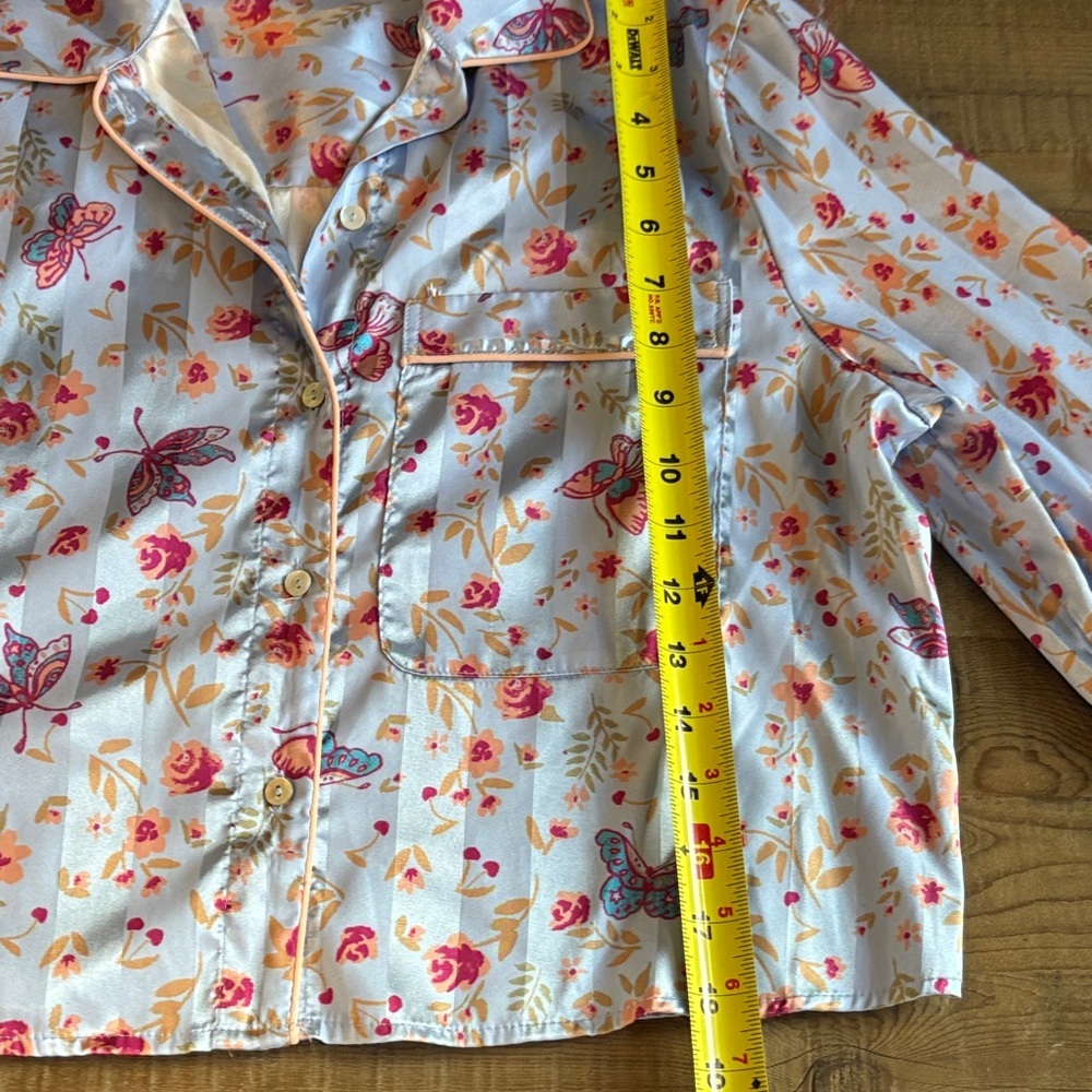 Free People Floral Button-Up Womens Whimsical BoHo Top 🤩 - Picture 9 of 9